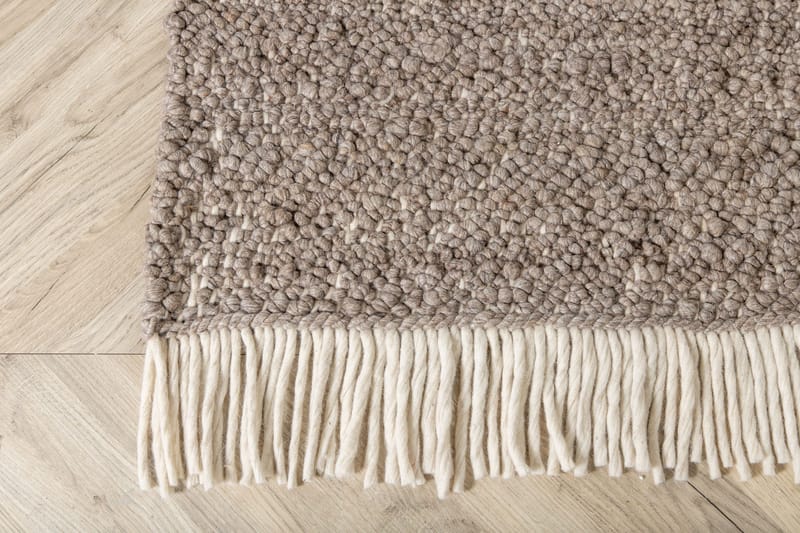 Wool carpet Venture Home Betina Brown 200x300 cm - Textilier & mattor - Mattor - Modern matta - Ullmattor