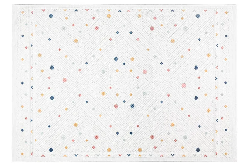 XUUNARD Wiltonmatta 50x80 Rektangulär Creme