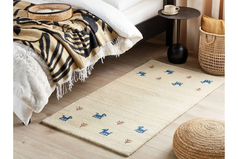 Yali Ryamatta 80x150 cm Beige - Textilier & mattor - Mattor - Modern matta - Ryamattor
