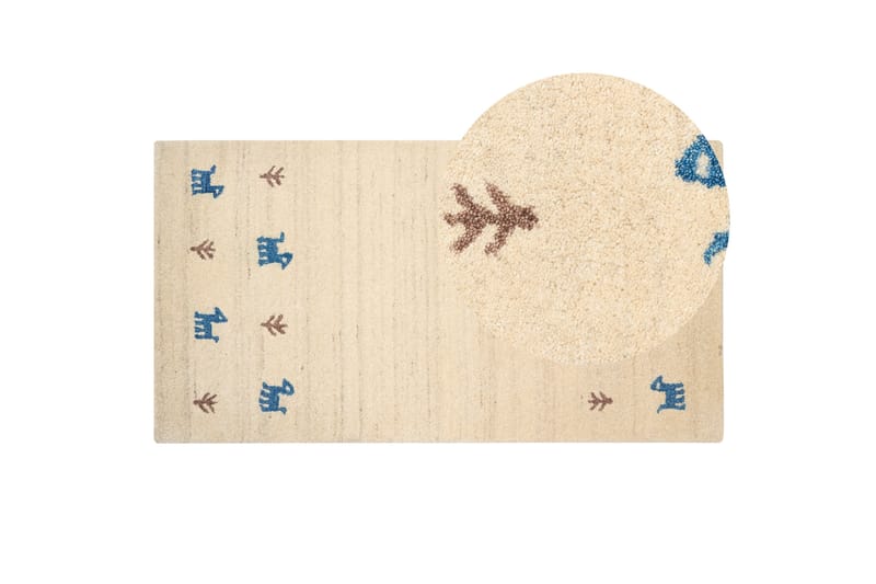 Yali Ryamatta 80x150 cm Beige - Textilier & mattor - Mattor - Modern matta - Ryamattor