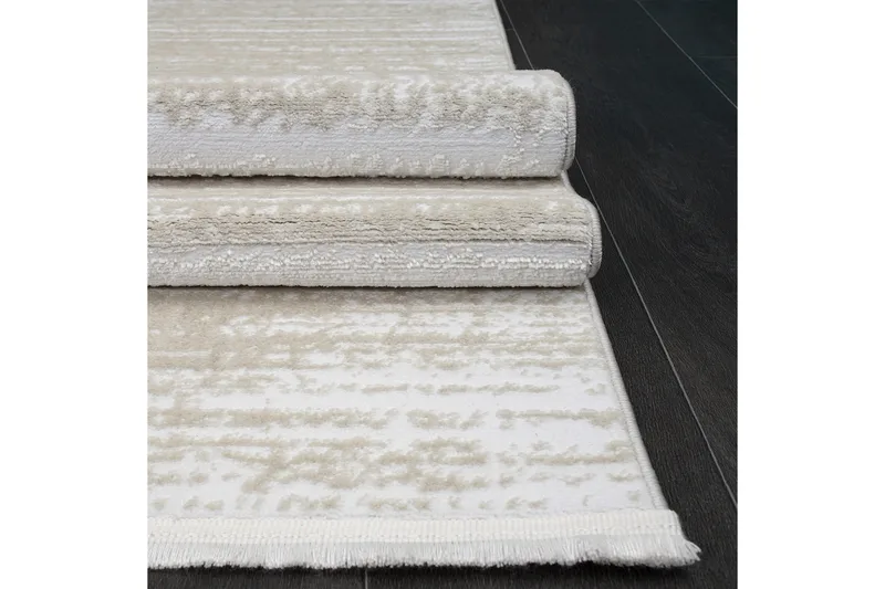 Yasemin Wiltonmatta 140x200 cm Rektangulär - Vit/Beige - Textilier & mattor - Mattor - Modern matta - Friezemattor