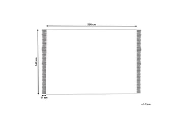 Yazlik Ullmatta 140x200 cm - Beige - Textilier & mattor - Mattor - Modern matta - Ullmattor