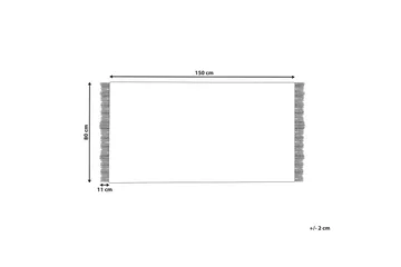 Yazlik Ullmatta 80x150 cm - Beige - Textilier & mattor - Mattor - Modern matta - Ullmattor