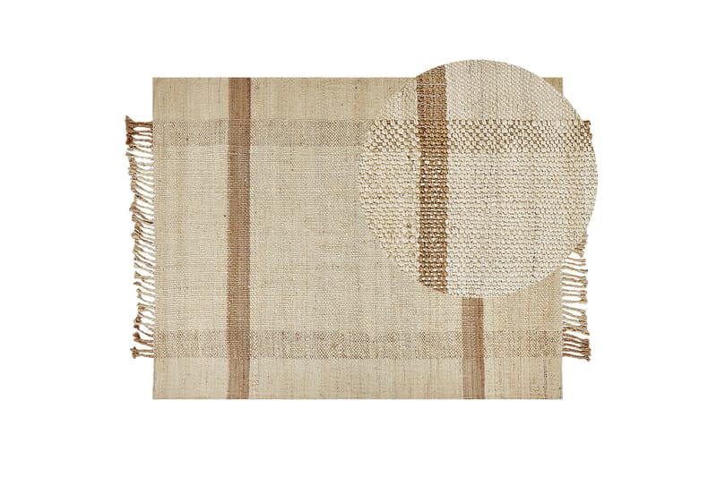 Yelmez Jutematta 160x230 cm Beige - Textilier & mattor - Mattor - Modern matta - Jutemattor & sisalmattor