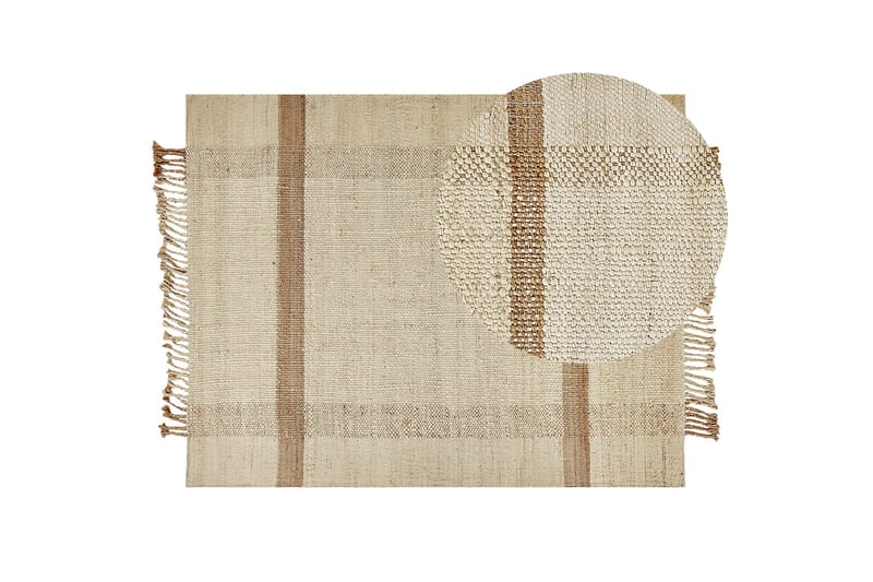 Yelmez Jutematta 160x230 cm - Beige - Textilier & mattor - Mattor - Modern matta - Jutemattor & sisalmattor
