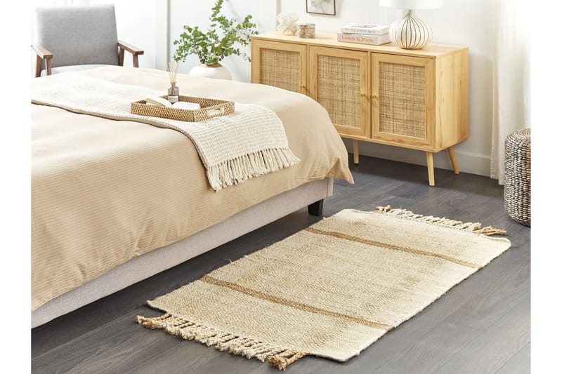 Yelmez Jutematta 80x150 cm - Beige - Textilier & mattor - Mattor - Modern matta - Jutemattor & sisalmattor