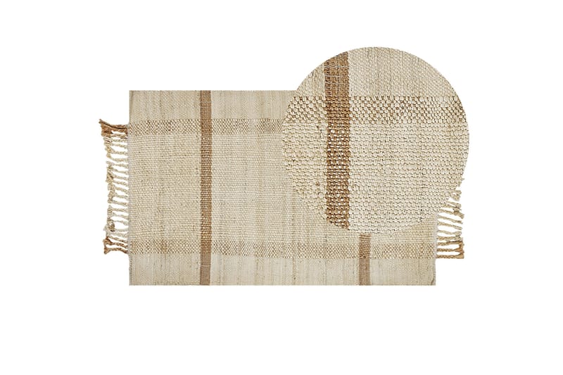 Yelmez Jutematta 80x150 cm - Beige - Textilier & mattor - Mattor - Modern matta - Jutemattor & sisalmattor