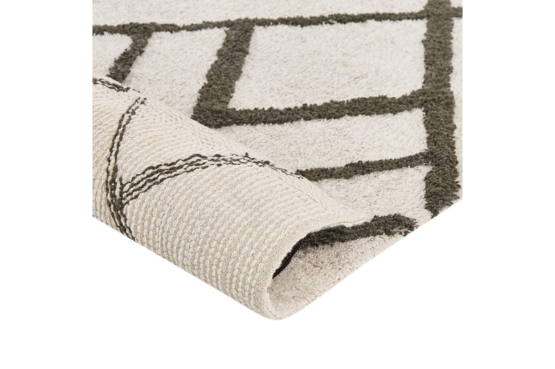 Yesilkoy Ryamatta 160x230 cm - Svart/Vit - Textilier & mattor - Mattor - Modern matta - Ryamattor