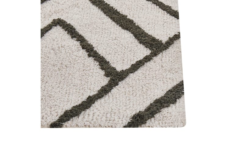 Yesilkoy Ryamatta 160x230 cm - Svart/Vit - Textilier & mattor - Mattor - Modern matta - Ryamattor