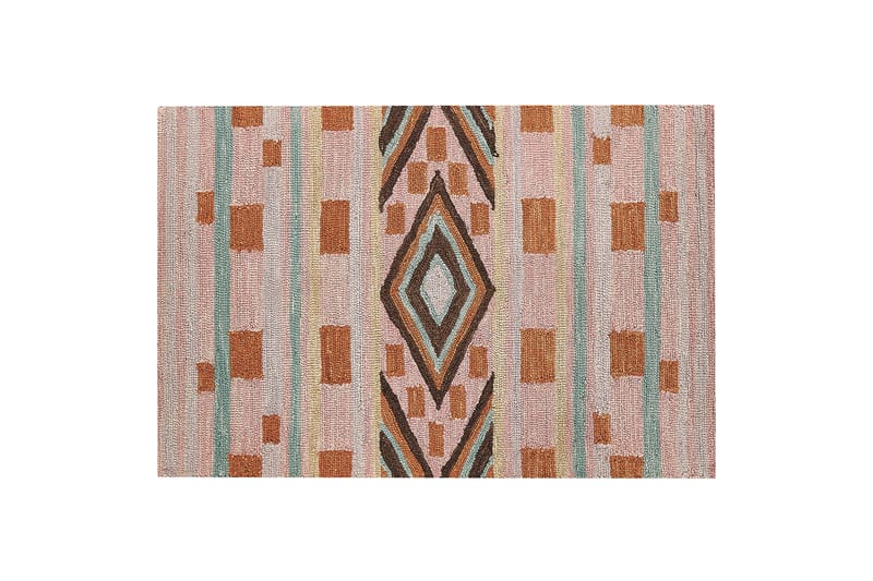 Yomra Ullmatta 140x200 cm Brun - Textilier & mattor - Mattor - Modern matta - Ullmattor