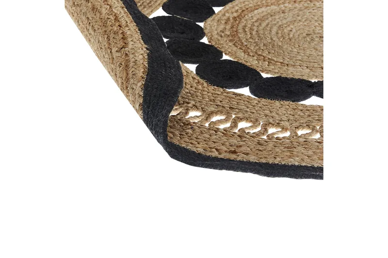 Yozgat Ryamatta 120 cm Rund - Beige - Textilier & mattor - Mattor - Modern matta - Jutemattor & sisalmattor