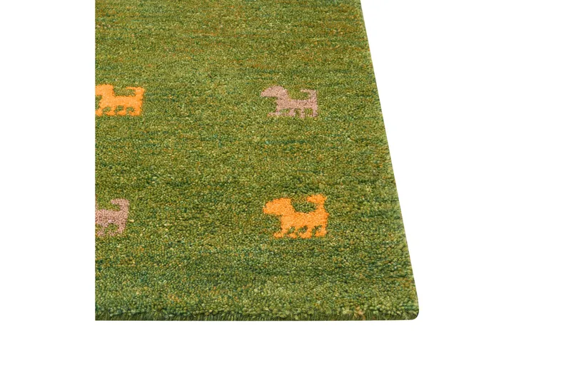 Yulafi Ryamatta 140x200 cm - Grön - Textilier & mattor - Mattor - Modern matta - Ryamattor