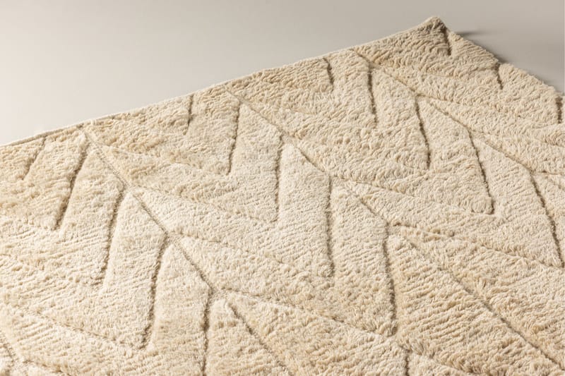 Zoe Ullmatta 200x300 cm Rektangulär - Beige - Textilier & mattor - Mattor - Modern matta - Ullmattor