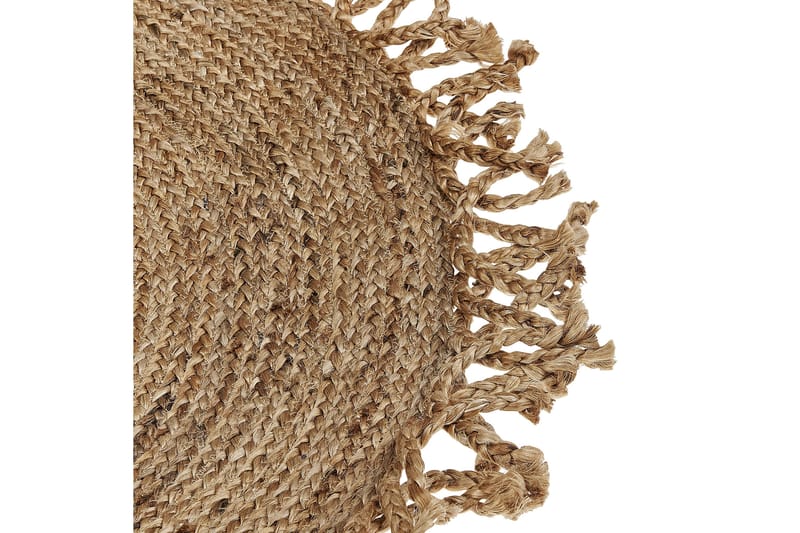 Zonguldak Ryamatta 120 cm Rund - Beige - Textilier & mattor - Mattor - Modern matta - Jutemattor & sisalmattor
