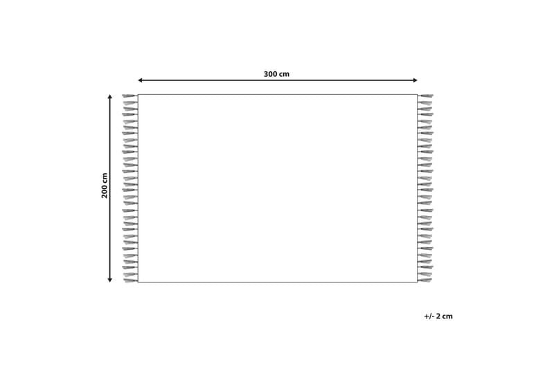 Alapars Kelimmatta 200x300 cm Röd - Textilier & mattor - Mattor - Orientaliska mattor - Kelimmattor