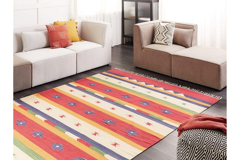 Alapars Kelimmatta 200x300 cm Röd - Textilier & mattor - Mattor - Orientaliska mattor - Kelimmattor