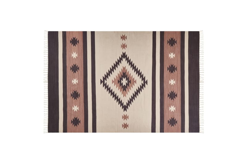 Aragats Kelimmatta 200x300 cm Beige - Kelimmattor