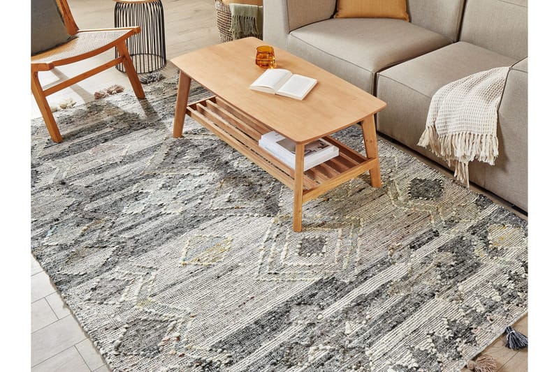 Aratashen Kelimmatta 160x230 cm - Grå - Textilier & mattor - Mattor - Orientaliska mattor - Kelimmattor