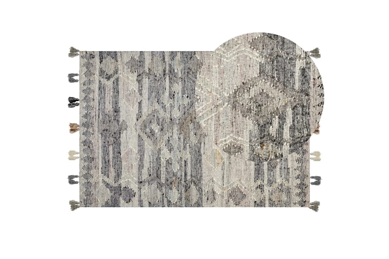 Aratashen Kelimmatta 160x230 cm - Grå - Textilier & mattor - Mattor - Orientaliska mattor - Kelimmattor