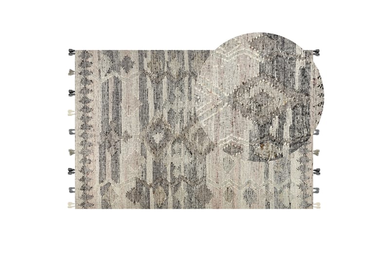 Aratashen Kelimmatta 80x150 cm Grå - Textilier & mattor - Mattor - Orientaliska mattor - Kelimmattor