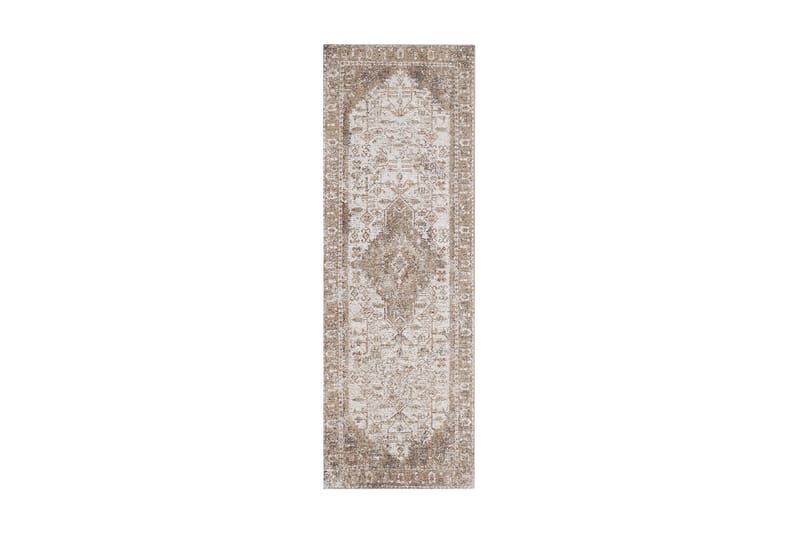 ASHA Chenillematta 80x250 cm Persika Orange - Persisk matta - Orientaliska mattor
