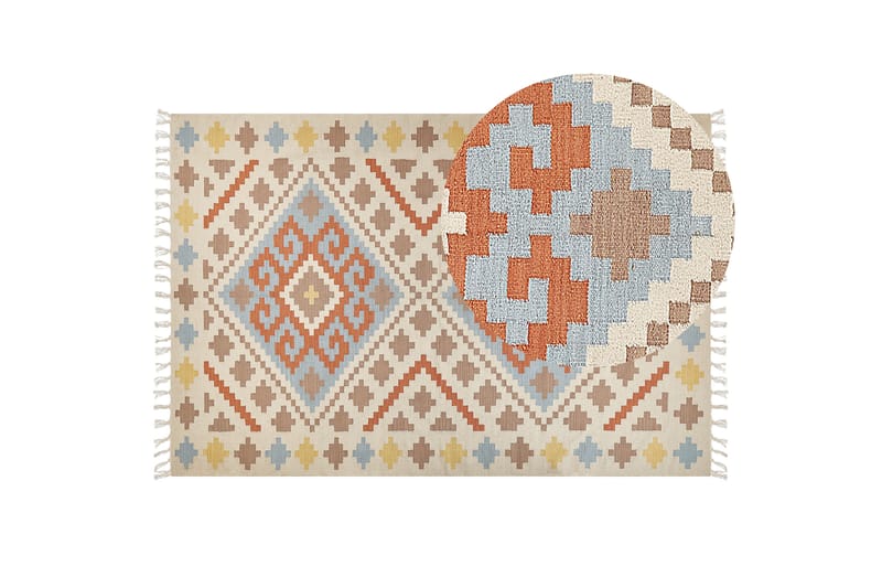 Atan Kelimmatta 200x300 cm Beige - Textilier & mattor - Mattor - Orientaliska mattor - Kelimmattor