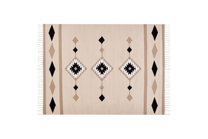 Berdik Kelimmatta 140x200 cm Beige - Textilier & mattor - Mattor - Orientaliska mattor - Kelimmattor