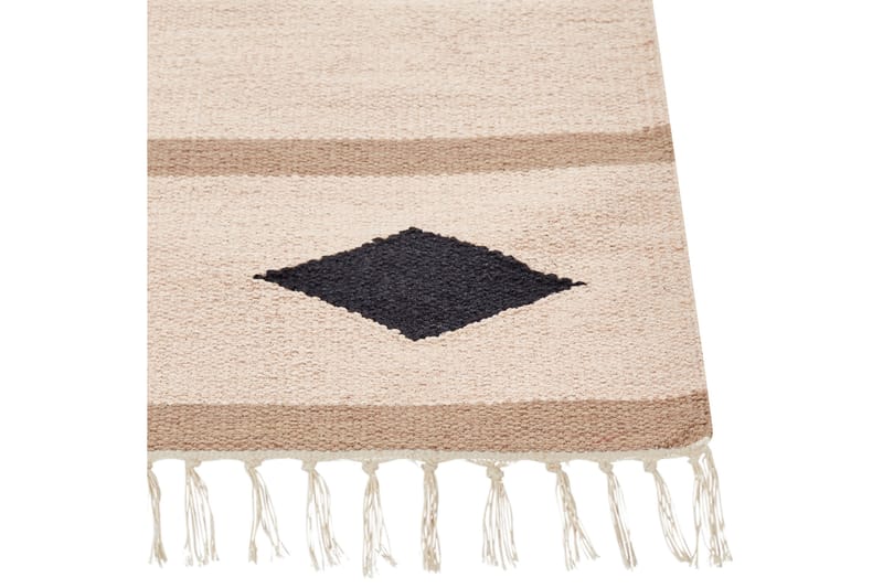 Berdik Kelimmatta 140x200 cm Beige - Textilier & mattor - Mattor - Orientaliska mattor - Kelimmattor