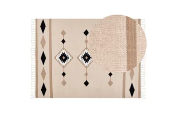 Berdik Kelimmatta 160x230 cm - Beige - Textilier & mattor - Mattor - Orientaliska mattor - Kelimmattor