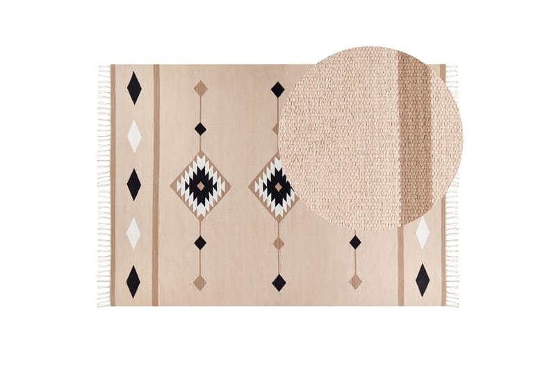 Berdik Kelimmatta 200x300 cm - Beige - Textilier & mattor - Mattor - Orientaliska mattor - Kelimmattor