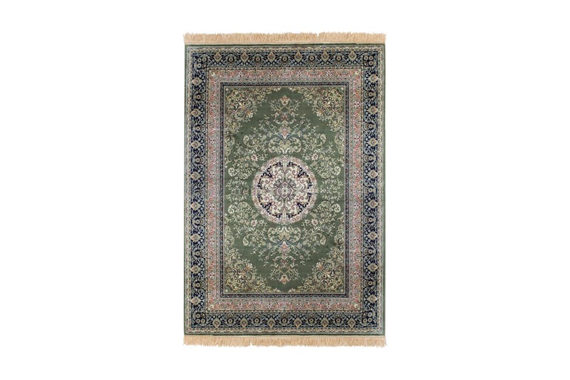 CATAMARCA Medallion Orientalisk Matta 130x190 Grön - Persisk matta - Orientaliska mattor