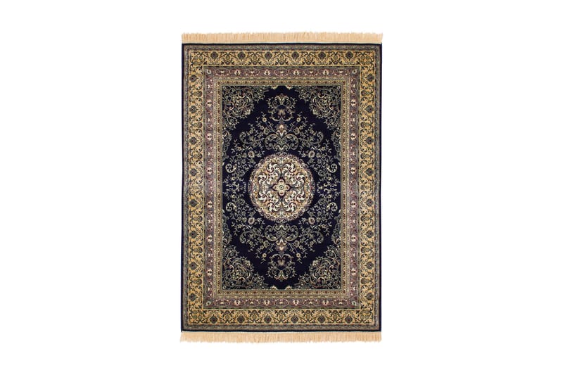 CATAMARCA Medallion Orientalisk Matta 130x190 Marinblå - Orientaliska mattor - Persisk matta