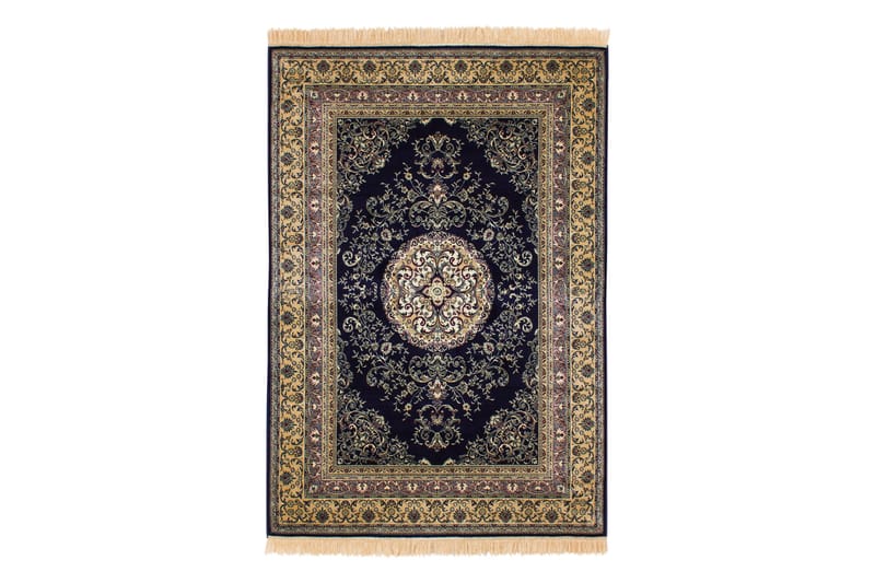 CATAMARCA Orientalisk Matta 240x330 Viskos Marinblå - Persisk matta - Orientaliska mattor