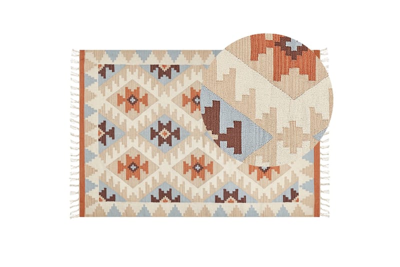 Dilijan Kelimmatta 160x230 cm - Beige - Textilier & mattor - Mattor - Orientaliska mattor - Kelimmattor