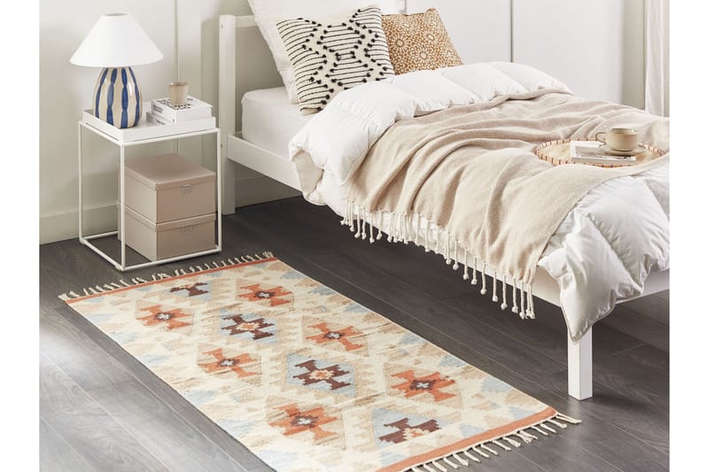Dilijan Kelimmatta 80x150 cm Beige - Textilier & mattor - Mattor - Orientaliska mattor - Kelimmattor