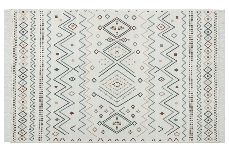 Eko Hali Matta 80x150 cm - Beige/Blå/Vit - Textilier & mattor - Mattor - Orientaliska mattor - Persisk matta