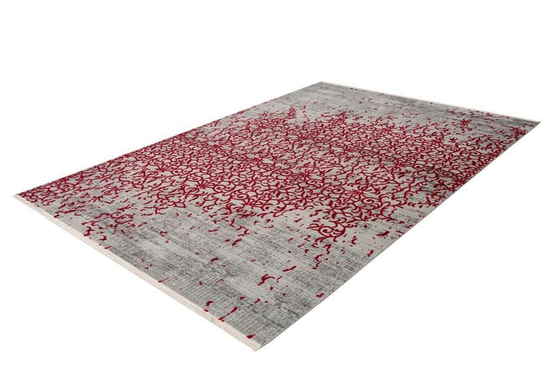 GANDEER TO Matta Röd 160x230 cm - D-Sign - Persisk matta - Små mattor - Stora mattor - Orientaliska mattor - Handvävda mattor - Barnmattor