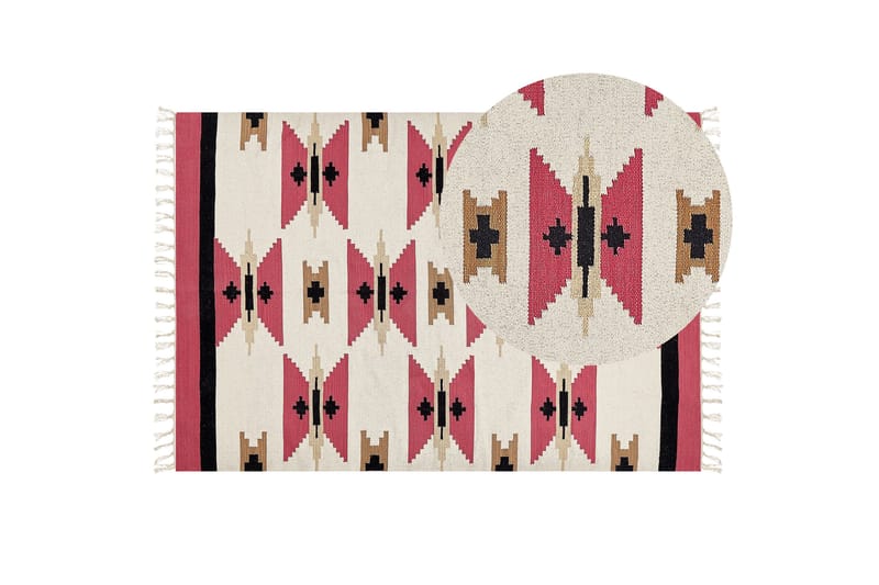 Garni Kelimmatta 160x230 cm - Röd - Textilier & mattor - Mattor - Orientaliska mattor - Kelimmattor