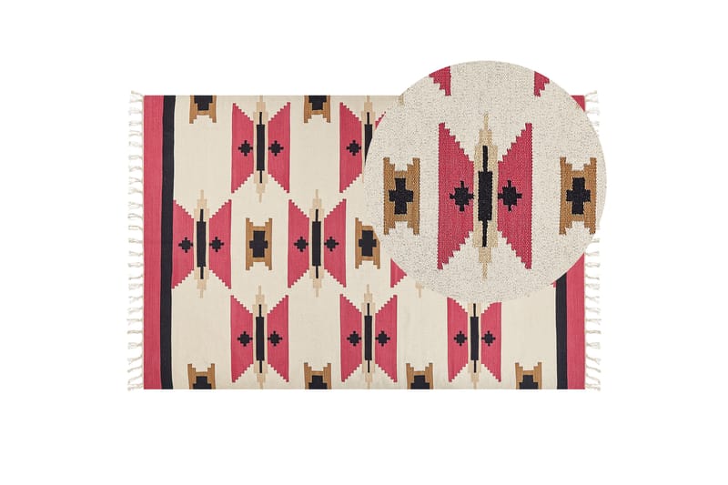 Garni Kelimmatta 200x300 cm Röd - Textilier & mattor - Mattor - Orientaliska mattor - Kelimmattor