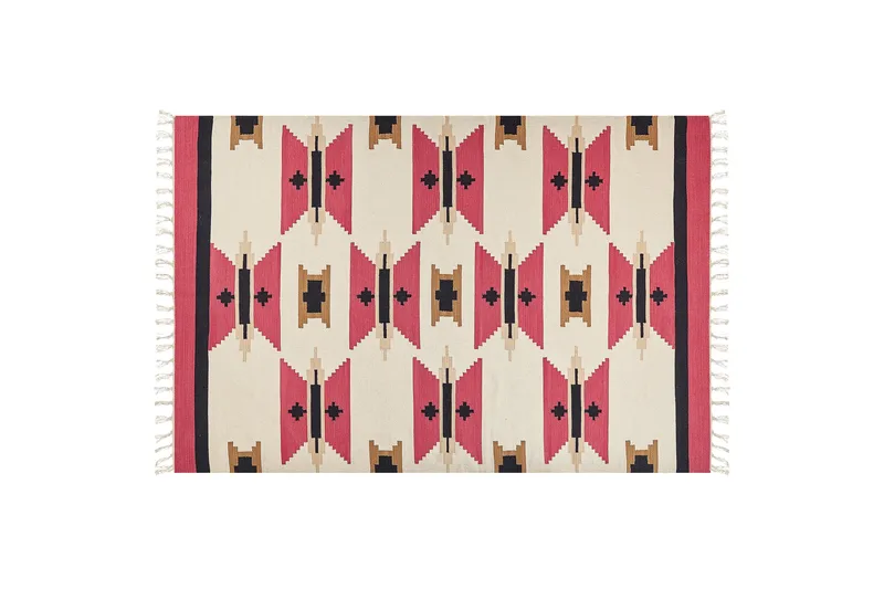 Garni Kelimmatta 200x300 cm, Röd