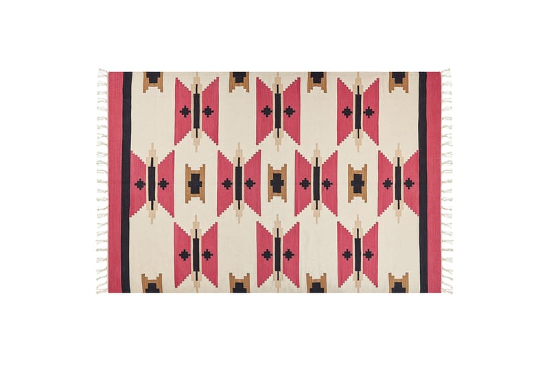 Garni Kelimmatta 200x300 cm, Röd