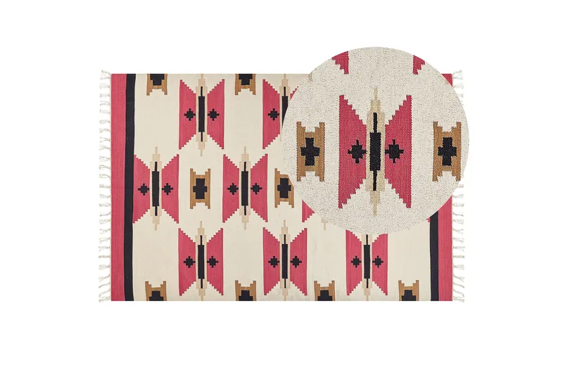 Garni Kelimmatta 200x300 cm - Röd - Textilier & mattor - Mattor - Orientaliska mattor - Kelimmattor