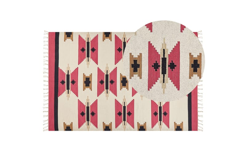 Garni Kelimmatta 200x300 cm - Röd - Textilier & mattor - Mattor - Orientaliska mattor - Kelimmattor