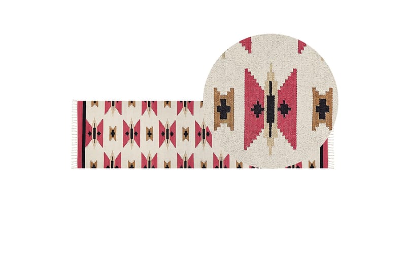Garni Kelimmatta 80x300 cm - Röd - Textilier & mattor - Mattor - Orientaliska mattor - Kelimmattor
