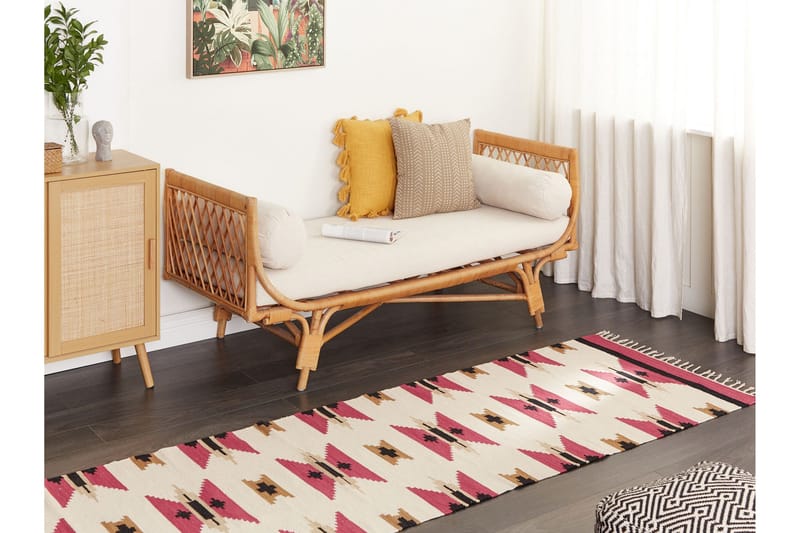 Garni Kelimmatta 80x300 cm - Röd - Textilier & mattor - Mattor - Orientaliska mattor - Kelimmattor