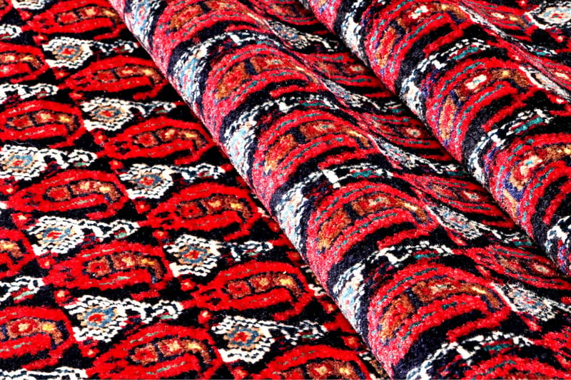 Handknuten Exklusiv Persisk Nålmatta 122x301 cm Kelim Mörkbl - Persisk matta - Orientaliska mattor