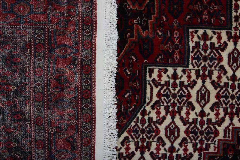 Handknuten Exklusiv Persisk Matta 212x312 cm Beige/Röd - Persisk matta - Orientaliska mattor