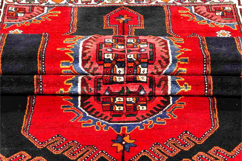 Handknuten Exklusiv Persisk Nålmatta 115x272 cm Kelim Mörkbl - Persisk matta - Orientaliska mattor