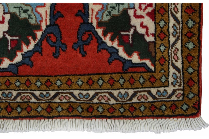 Handknuten Persisk Matta 78x205 cm Röd/Blå - Persisk matta - Orientaliska mattor
