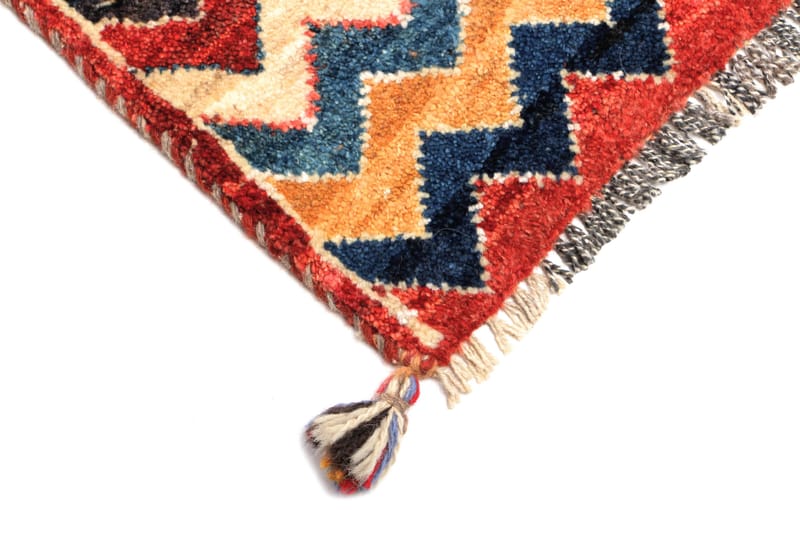 Handknuten Persisk Matta 74x231 cm Gabbeh Shiraz Flerfärgad - Persisk matta - Orientaliska mattor